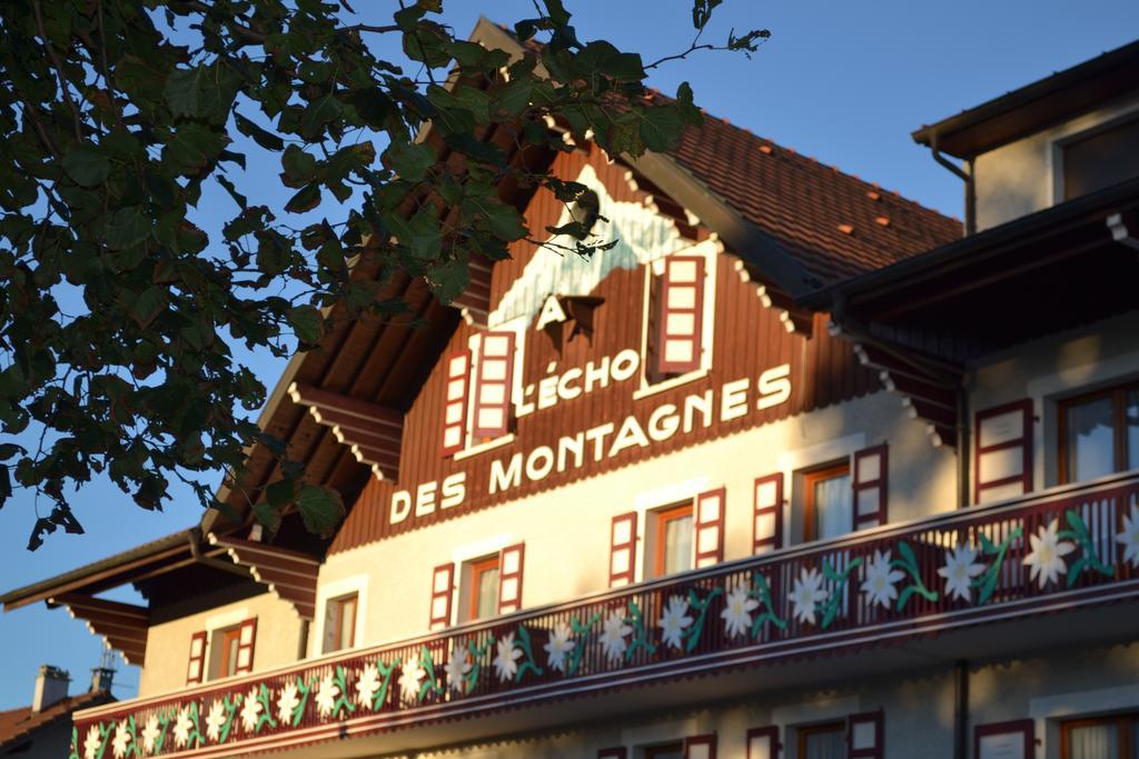 L'Echo Des Montagnes Hotel Armoy Eksteriør billede