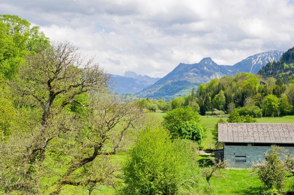 L'Echo Des Montagnes Hotel Armoy Værelse billede